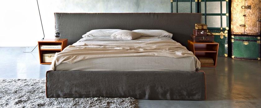 ZANETTE Кровать с обивкой и изголовьем sun-id-1375431 - Вид №5