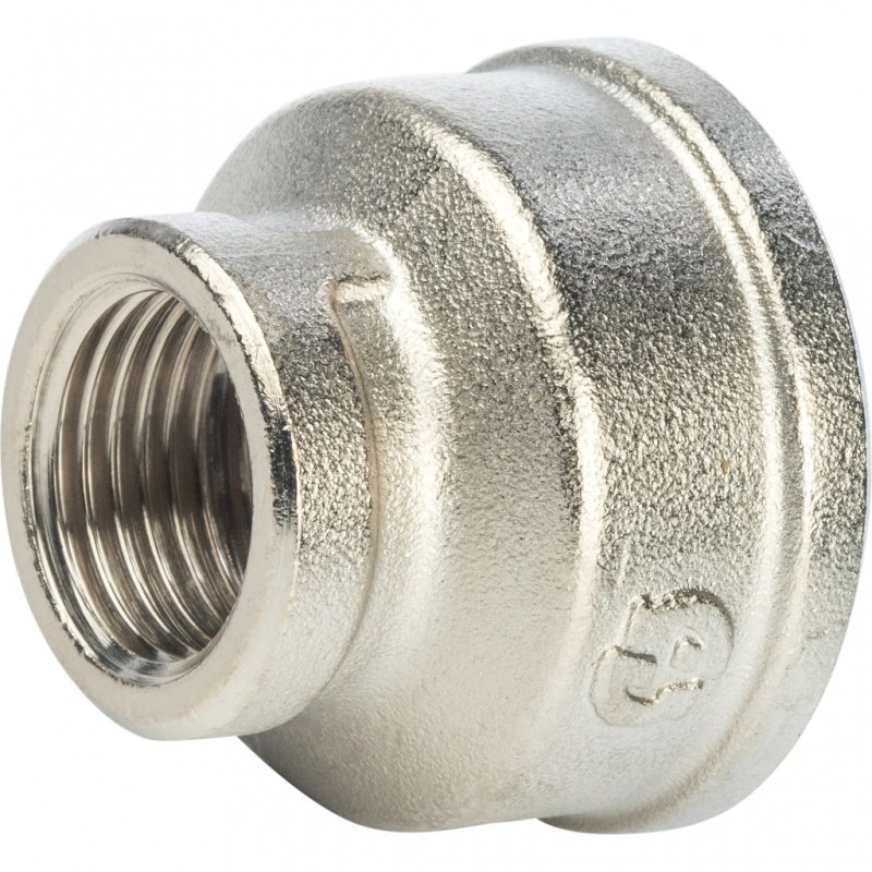 Муфта переходная ВВ 1х1/2" никель STOUT SFT0006000112 - Вид №1