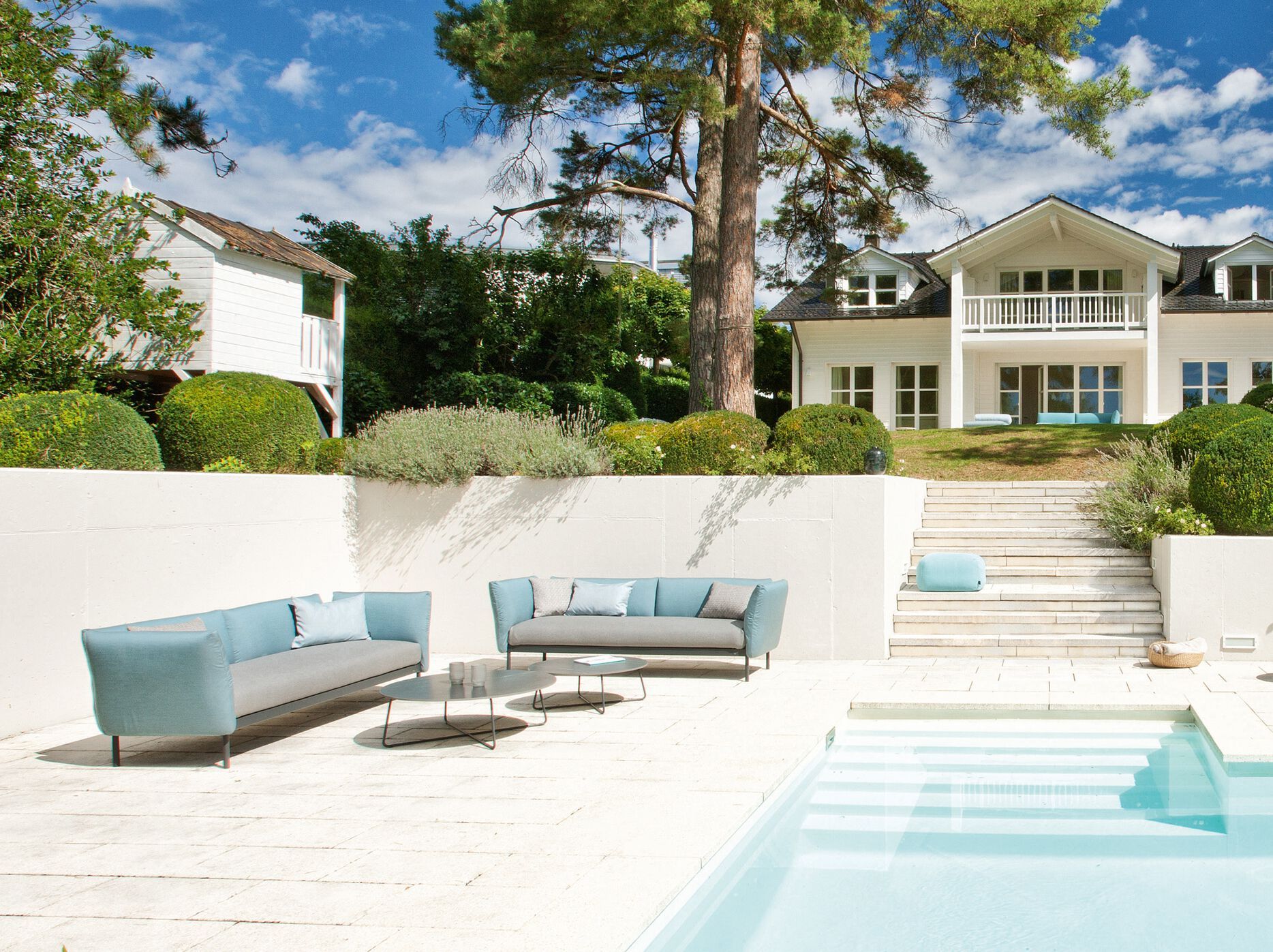 Садовый диван в Sunbrella® FISCHER MÖBEL Kairos ARCH-00072390 - Вид №3