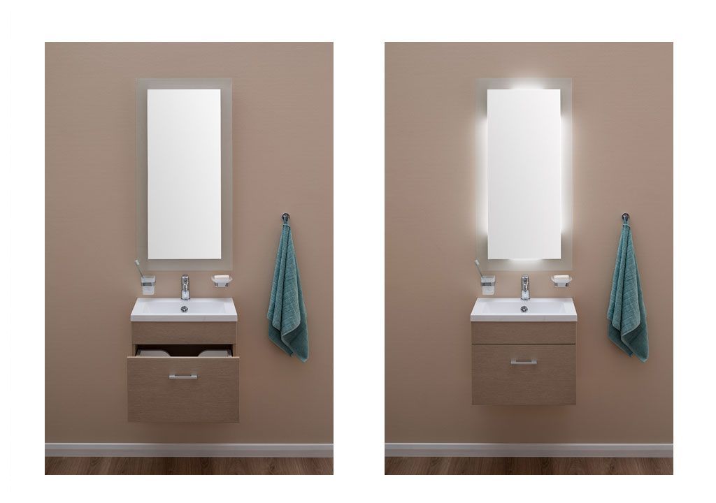 Зеркало Aquanet Нота 50 лайт 00159095 - Вид №5