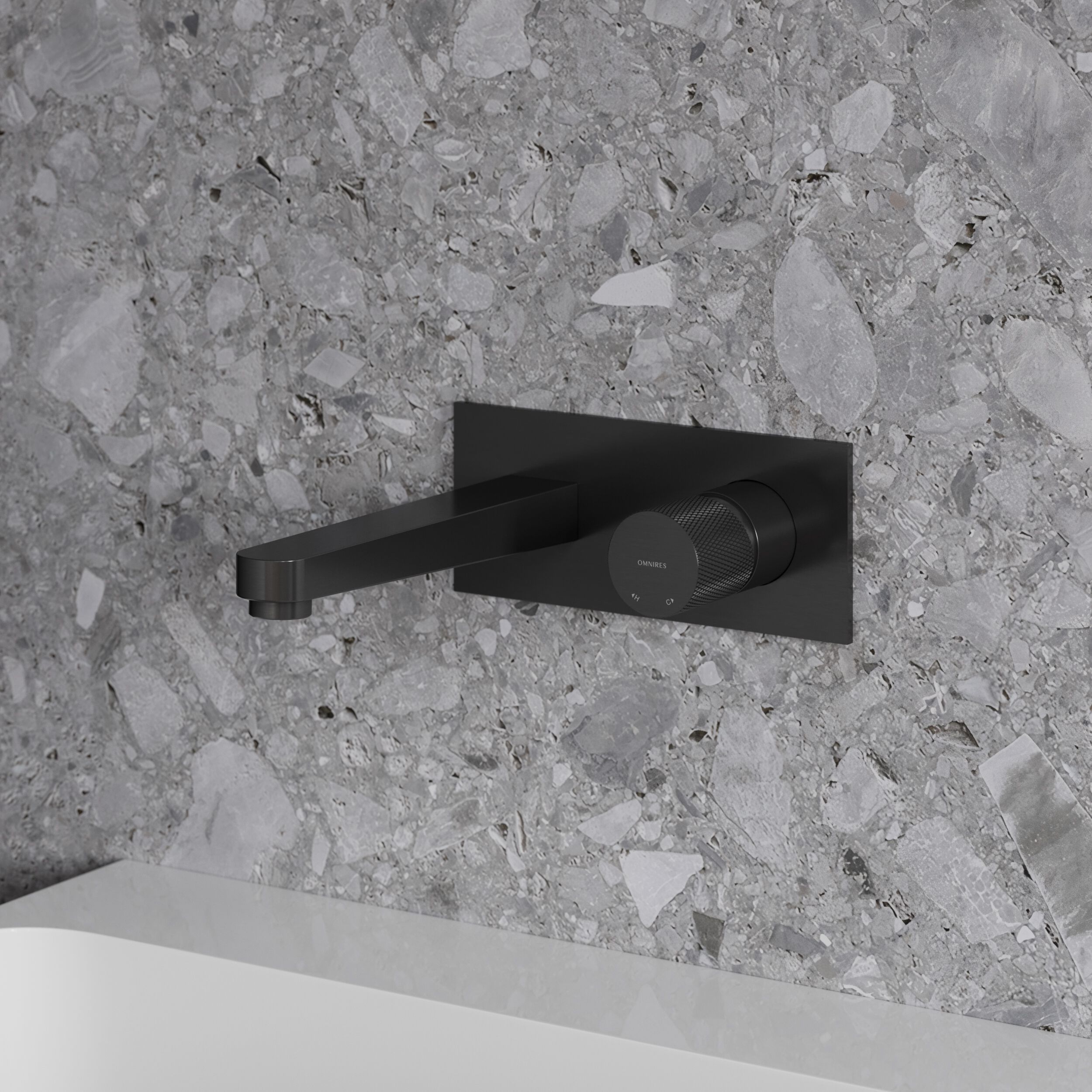 Настенный смеситель для раковины OMNIRES CONTOUR CT8015 ARCH-00063800 - Вид №6