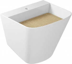 5482 Подвесная раковина настенная овальная Galassia MEG11 белая