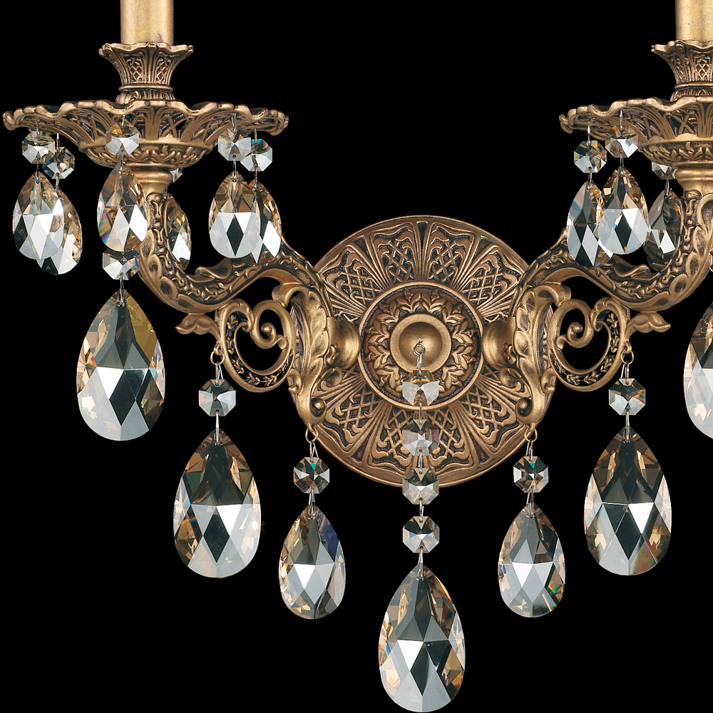 Бра 5642-89 A от Schonbek SCHONBEK СВЕЧА 245356 Прозрачный;серебро  - Вид №1