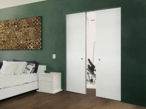 PROTEK® Рама для двустворчатой ​​двери заподлицо со стеной Linear®