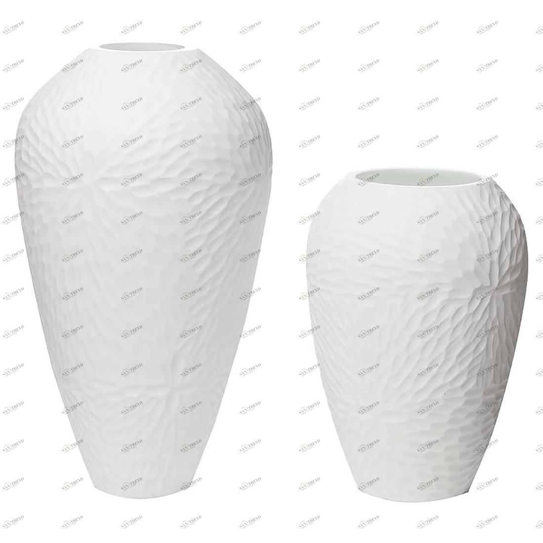 Ваза 16х23 белая GARDA DECOR - 033968 Белый 