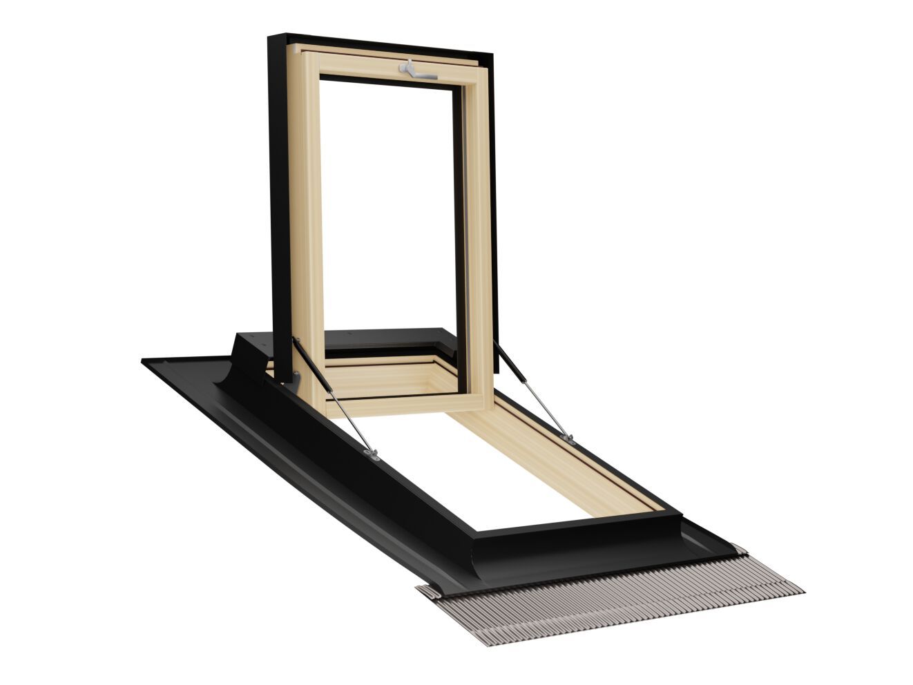 Алюминиевое и деревянное окно крыши Emica среда обитания ARCH-00015903