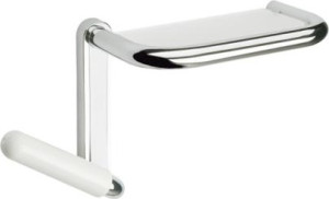 802.03.W110R Зеркальная полка белого цвета для сплошных зеркал HEWI Serie 802 LifeSystem