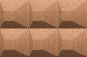 311 110 000 Пробковая 3D-плитка для стен Aztec GRANORTE 3DForms