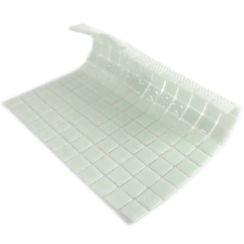 Мозаика стеклянная Natural STP-WH008 31.5x31.5 см цвет белый Santreyd Steppa STLM-2038564 - Вид №2