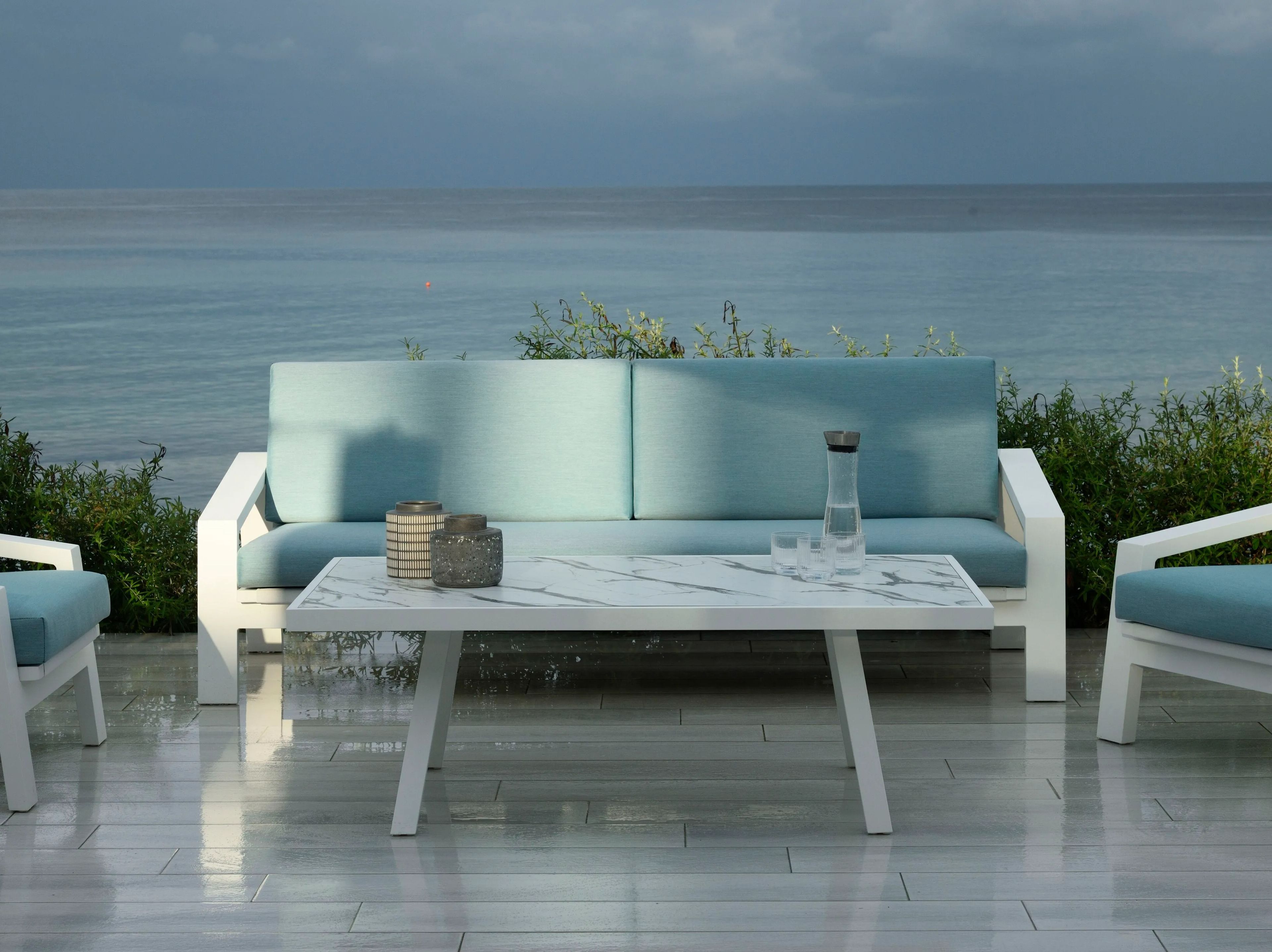 Алюминиевый низкий садовый столик 10Deka Pulvis ARCH-00136847 - Вид №1