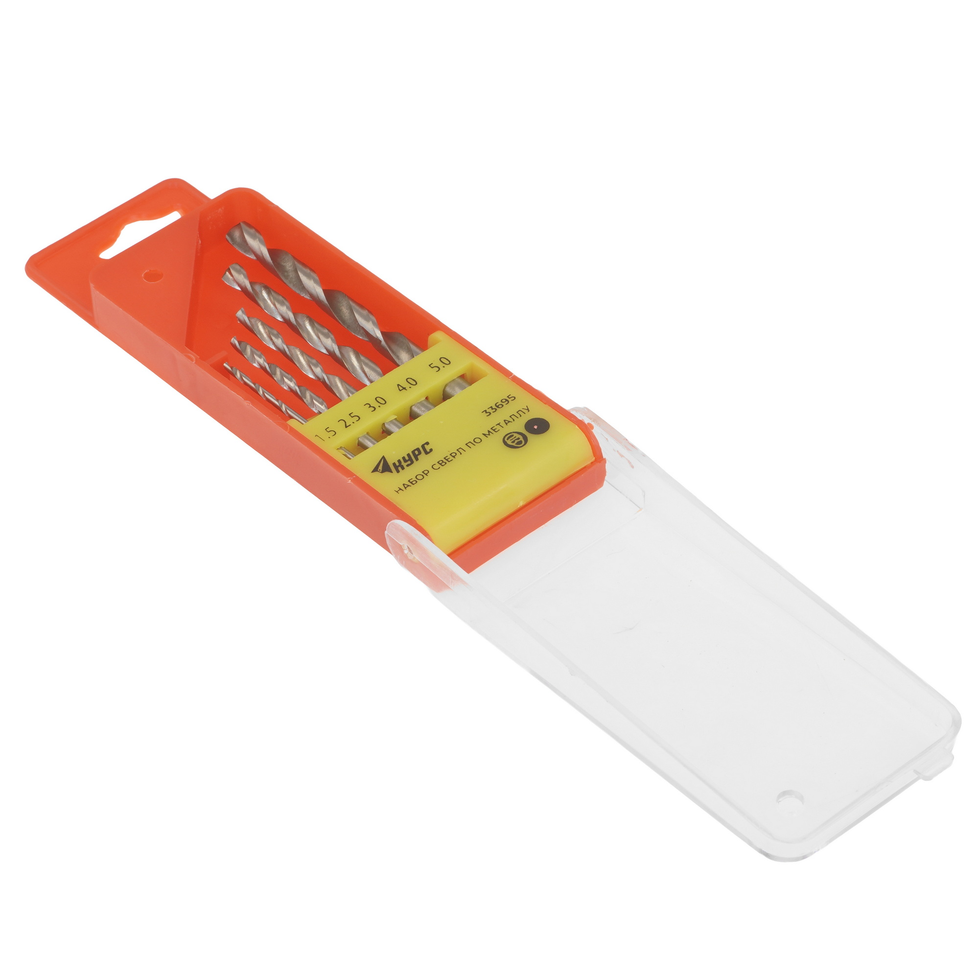 Набор сверл КУРС 33695 9256567 STDN-0132034 - Вид №1
