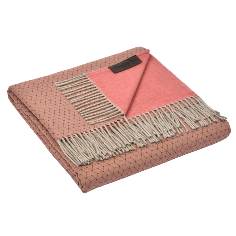 Плед Cristalinno, 130х180 см, розовый MARZOTTO CRISTALINNO0007 - Вид №1