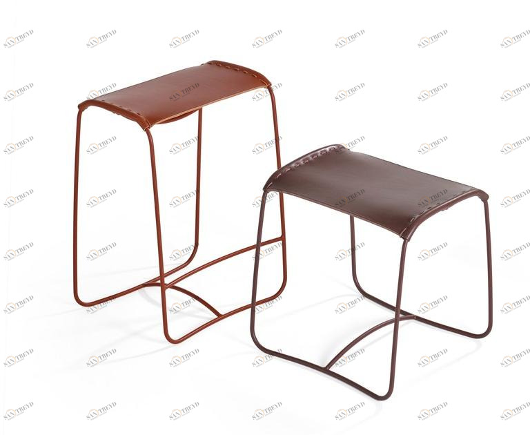 Artifort Подставка для ног / табурет из кожи Perching sun-id-1484000