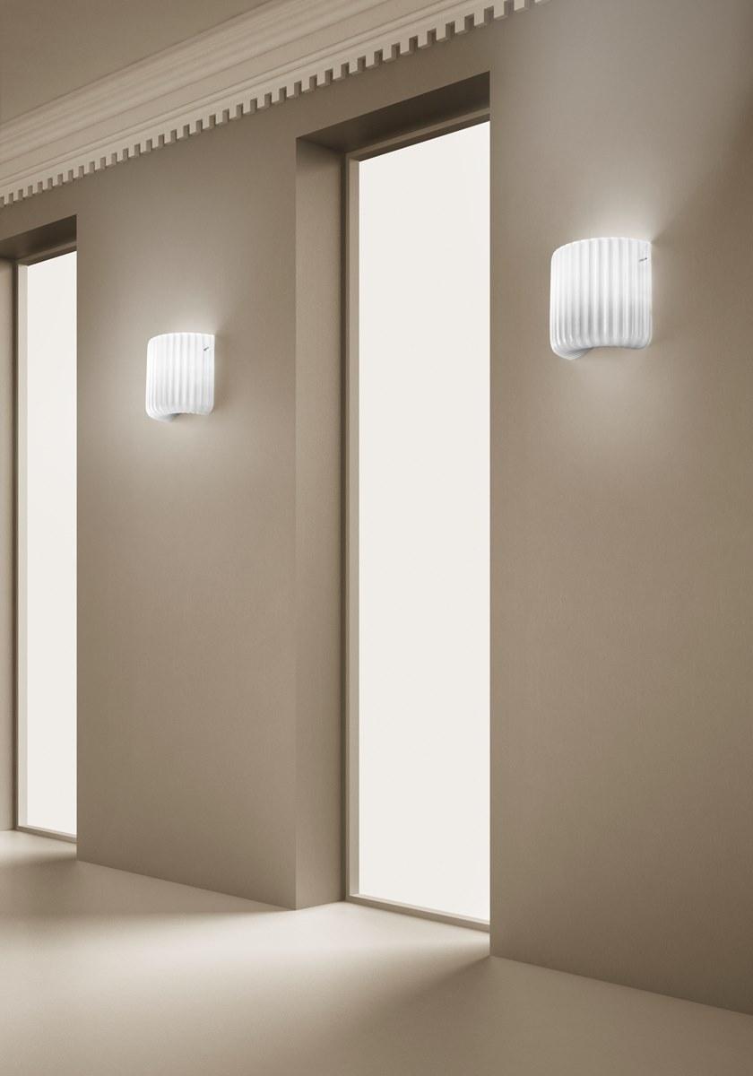 Sylcom Настенный светильник из стекла Mask 0126/0127 - Вид №1