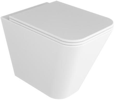 BUVCTTE00000 Приставной унитаз напольный Белый Azzurra Ceramica Build Италия