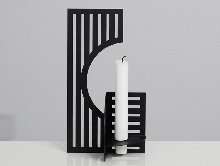 Kristina Dam Studio Подсвечник из стали  126-000-100  - Вид №1