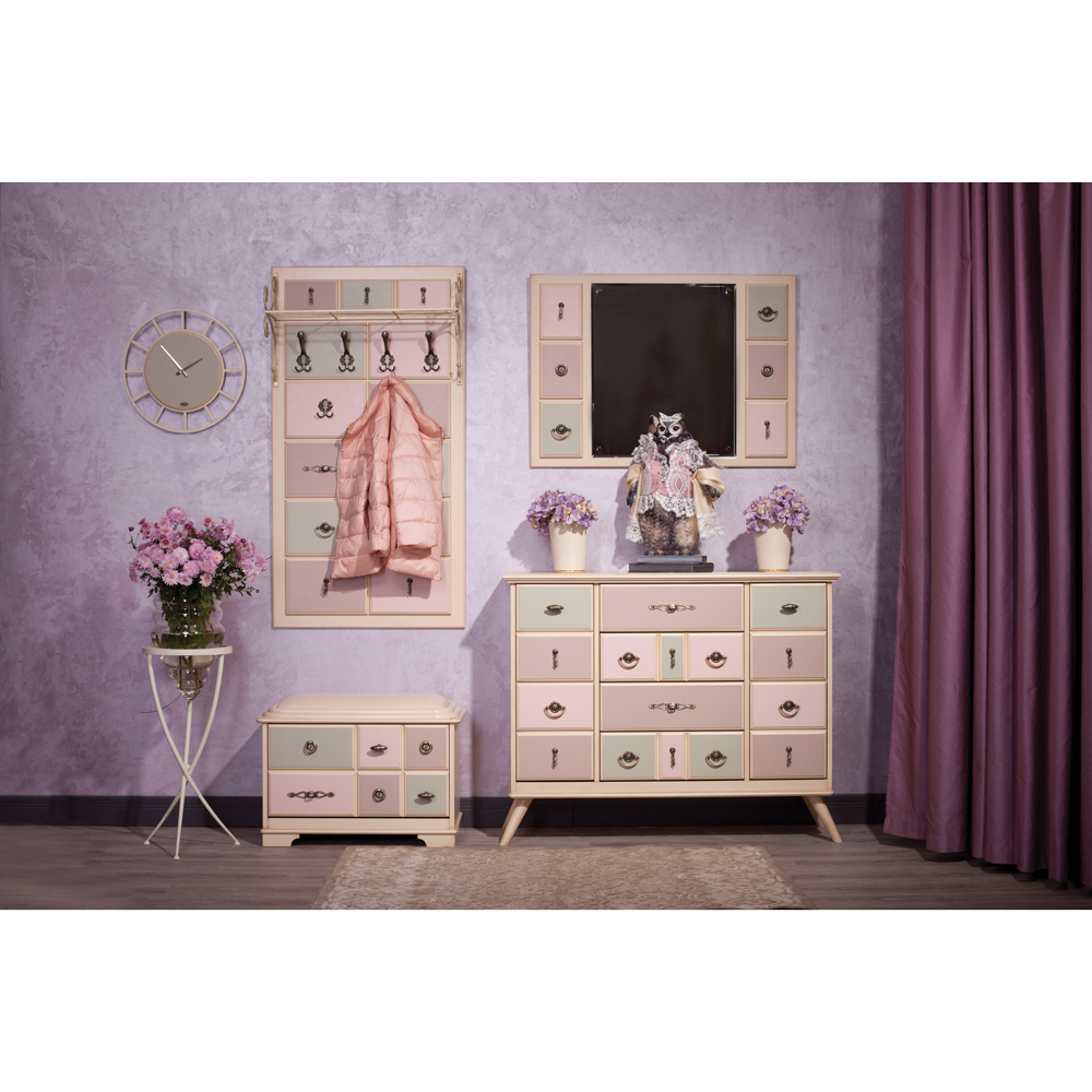 11535 Комод Пандора 2 Айвори Акварель BOGACHO 4627139505242