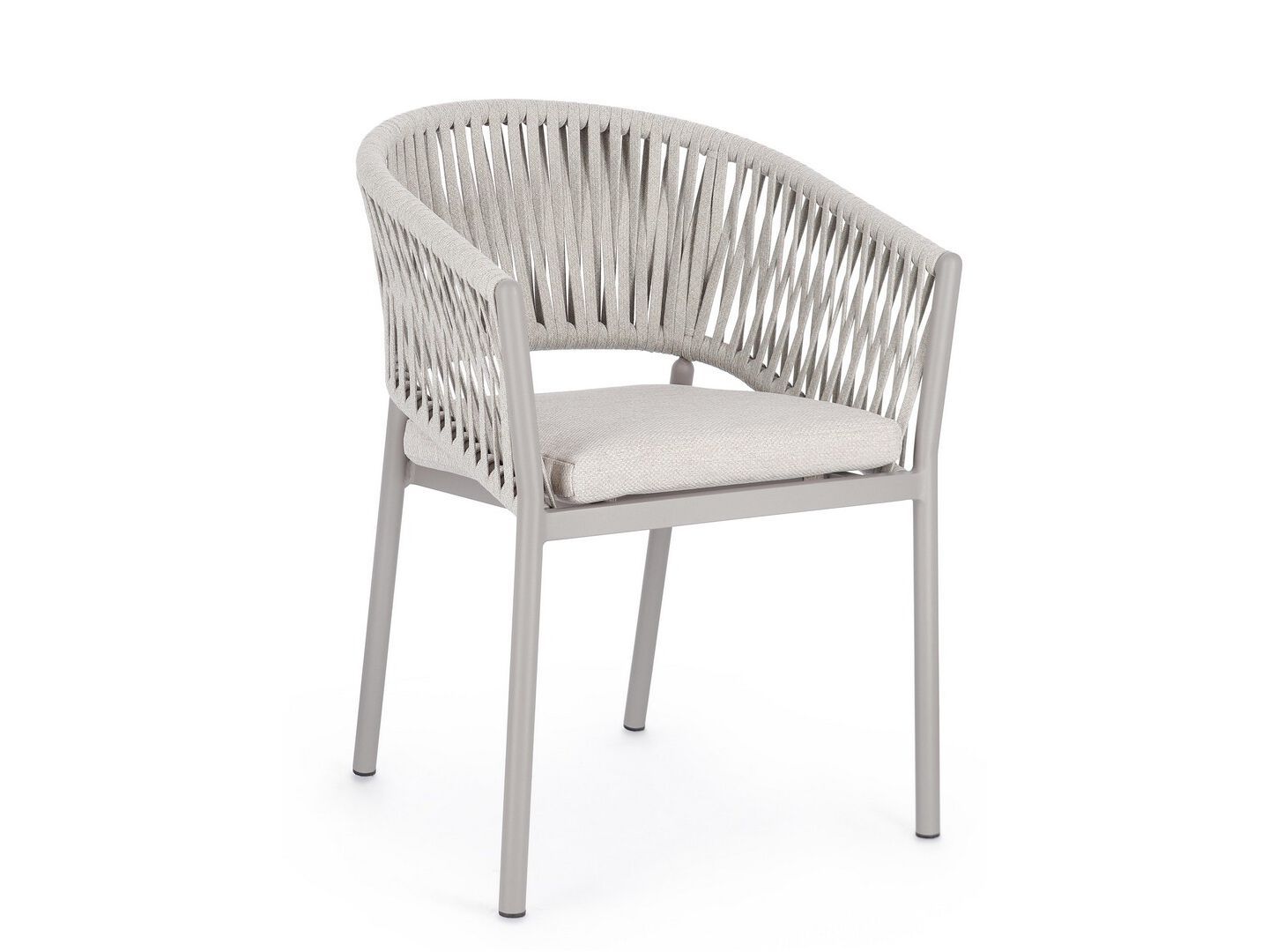 Штабелируемый садовый стул со встроенной подушкой BIZZOTTO Florencia ARCH-00069637