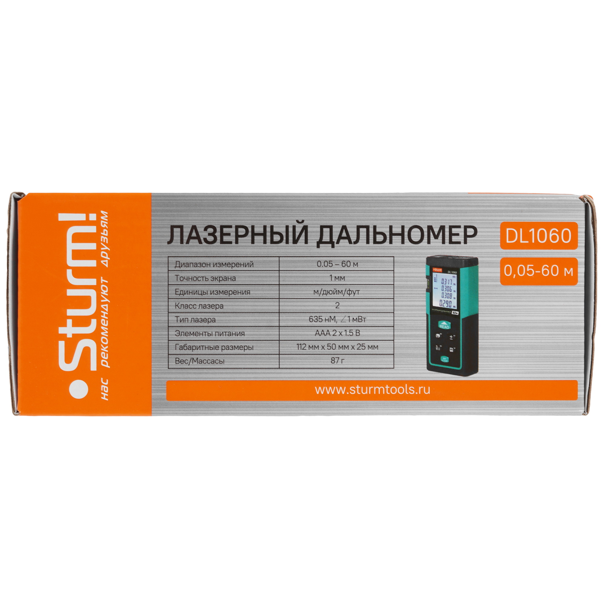Лазерный дальномер Sturm! DL1060 8157196 STDN-0093726 - Вид №7