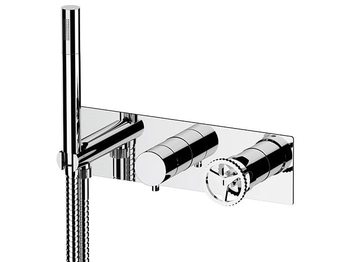 Однорычажный смеситель для душа с ручным душем Remer Rubinetterie Chrono ARCH-00055226 - Вид №1