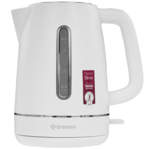 9256873 Электрочайник Gressel RGRK-771112 белый