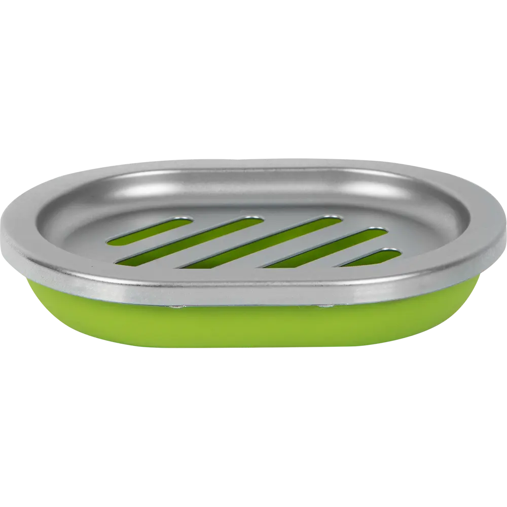 Мыльница Аквадекор Альма пластик цвет зелёный STLM-2022274