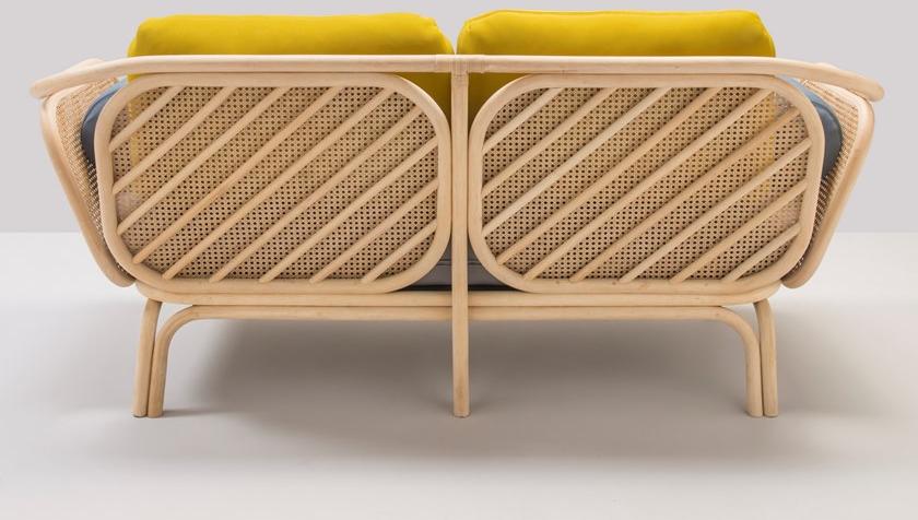 Orchid Edition 2-х местный мягкий диван из ротанга со съемным чехлом sun-id-1376679 - Вид №3