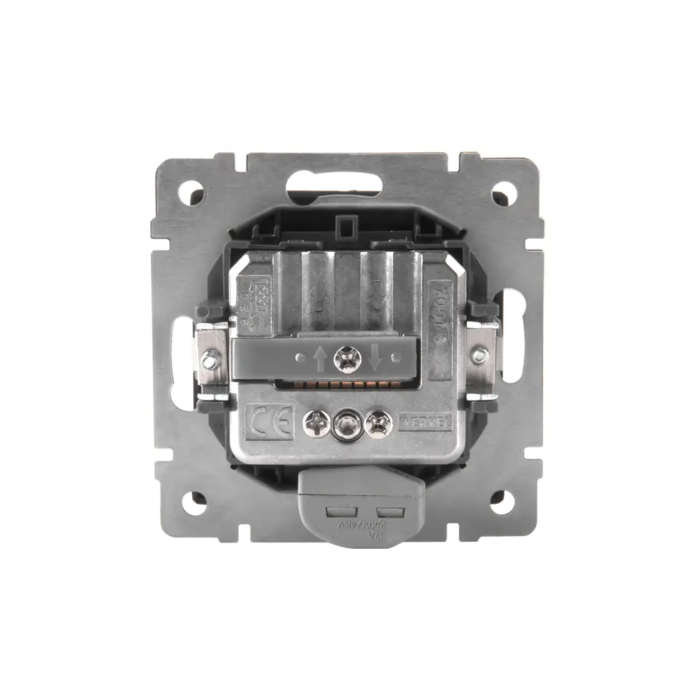 Розетка телевизионная проходная Werkel цвет черный матовый Встраиваемые механизмы STLM-2145958 - Вид №2