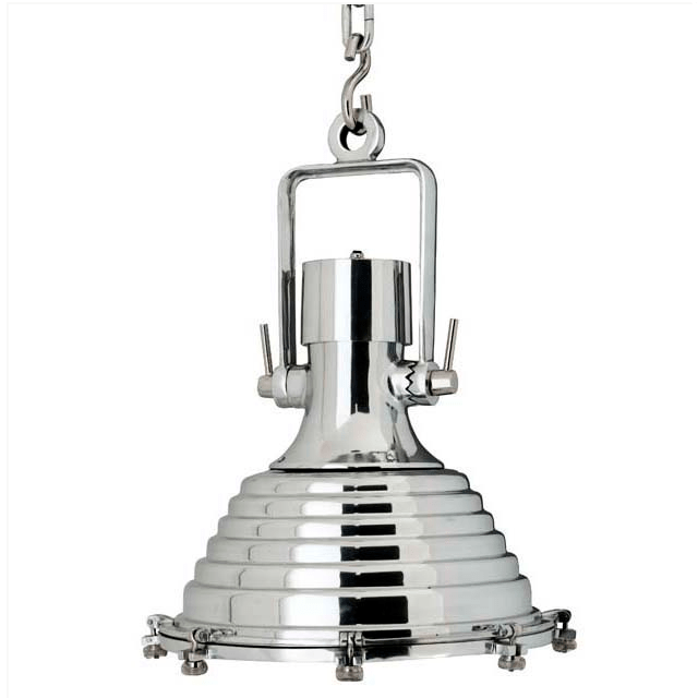 Подвесной светильник Maritime от Eichholtz Хром 105213 EICHHOLTZ ДИЗАЙНЕРСКИЕ 060644 Хром  - Вид №1