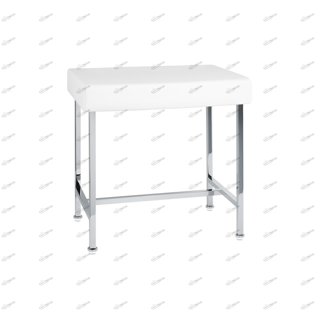 FS01-6139 FS01-6139 Табурет прямоугольный ТАРЕЛКИ Cristal & Bronze STOOLS