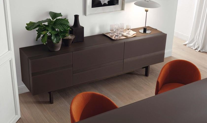 JESSE Буфет из лакированного дуба с распашными дверцами sun-id-1348129 - Вид №1