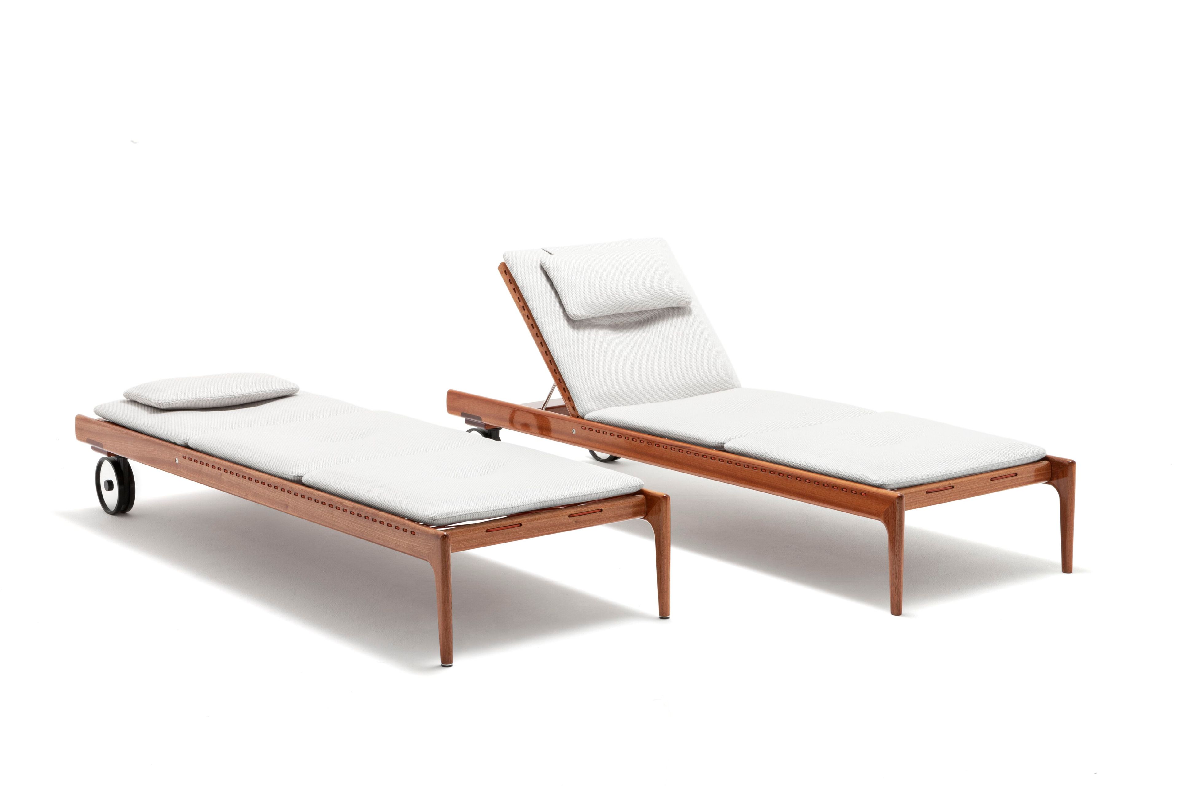 Шезлонг из красного дерева Exteta Levante ARCH-00108136 - Вид №7