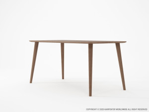 614_1299 Стол обеденный 160 Karpenter Domani