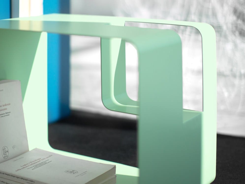 Металлический журнальный столик с журнальным столиком MEMEDESIGN LIBRIS ARCH-00033814 - Вид №2