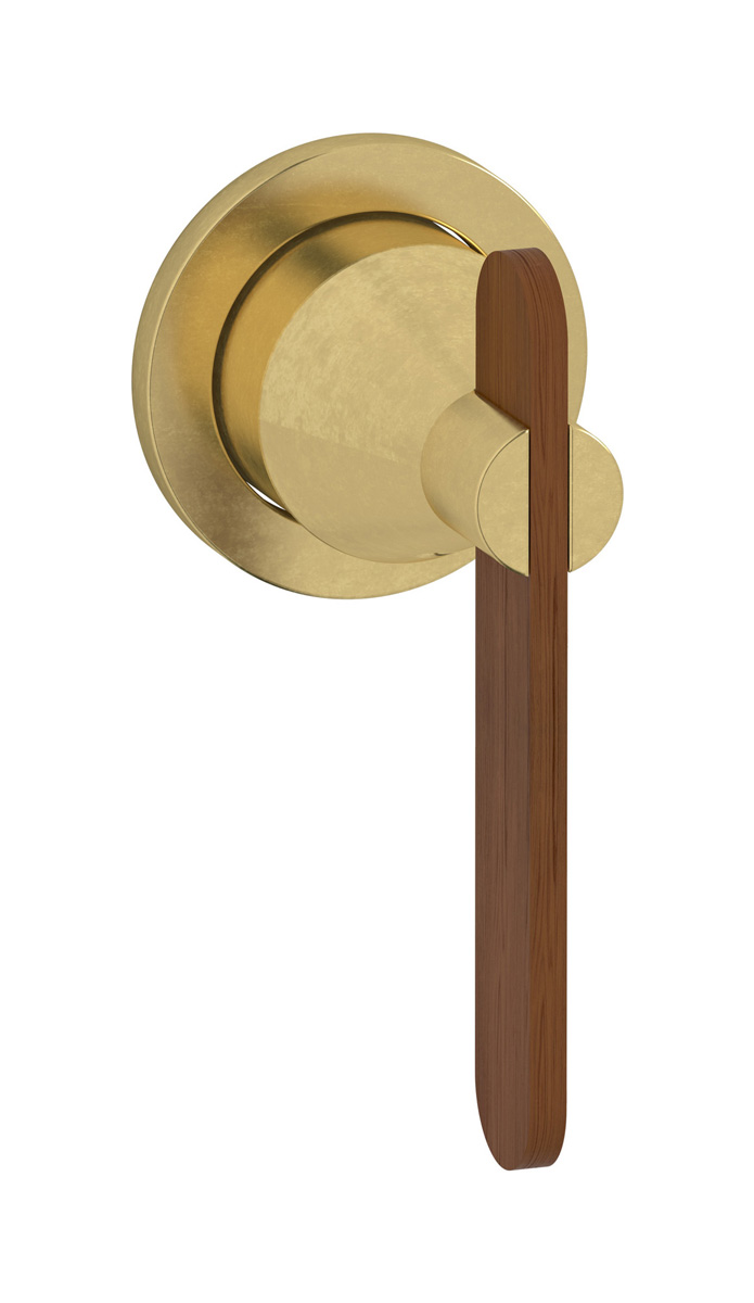 Внешние части встроенного смесителя на 1 потребителя WE ARE IB oh398sr Natural Brass Soho