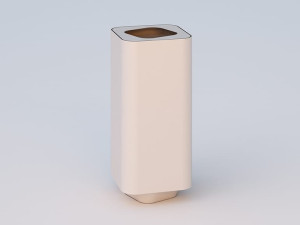 Корзина для мусора из оцинкованного листа