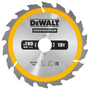 Диск пильный Dewalt CONSTRUCT DT1943 9013928