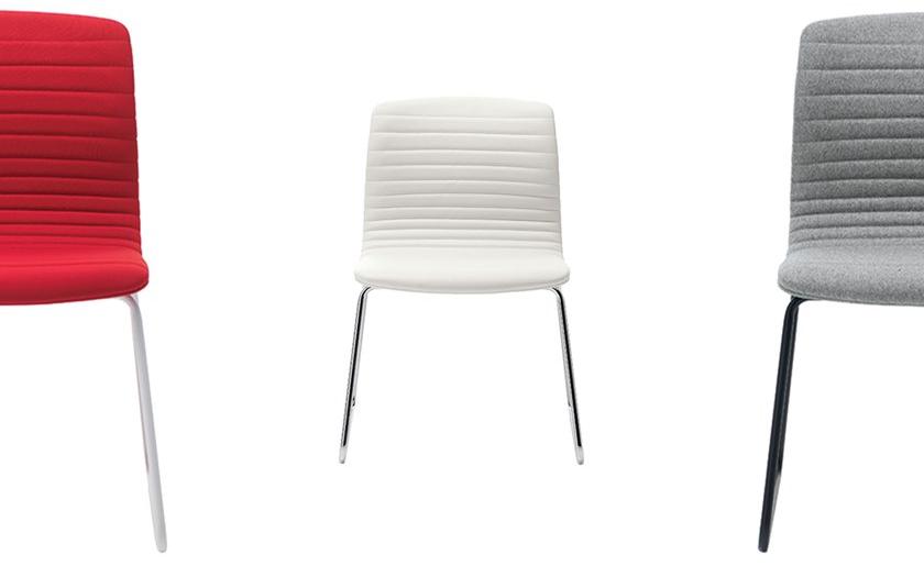 VAGHI Кресло-санки с обивкой Union guest U51p - Вид №1