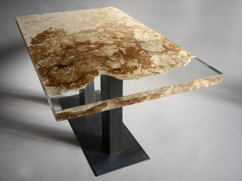 alcarol Прямоугольный обеденный стол Bedrock sun-id-1453580 - Вид №3