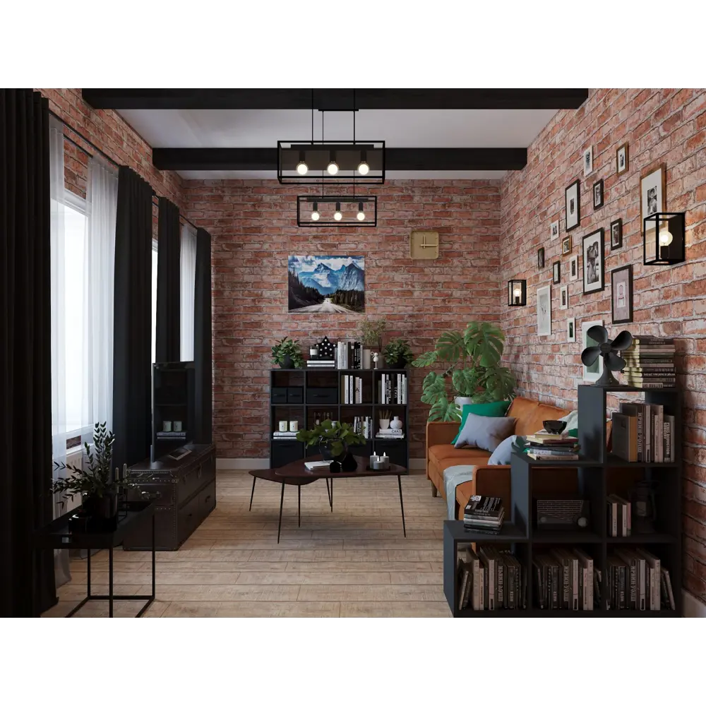 Картина на досках Горы 60x80 см 82138106 STLM-2045047 Santreyd  - Вид №5