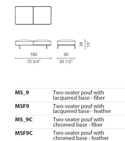 Съемный диван CAPPELLINI Cap Martin Sunset ARCH-00087904 - Вид №28