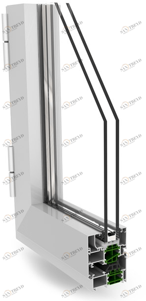 ALsistem Распашное окно из алюминия Planet sun-id-1496990
