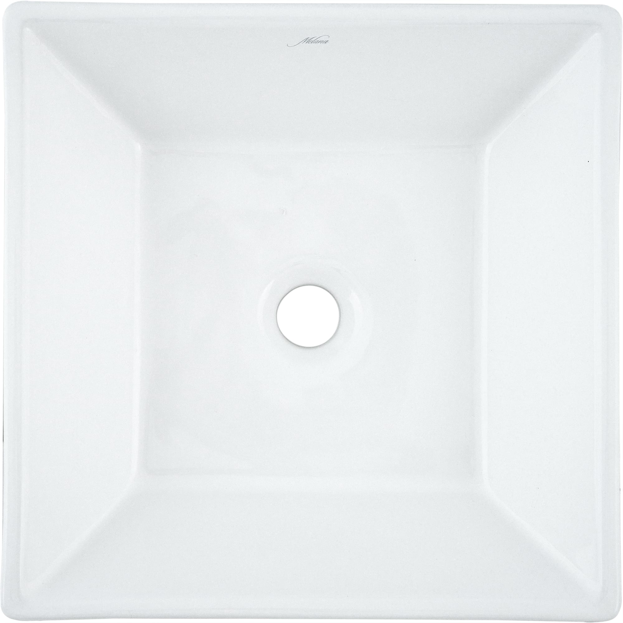82199784 Раковина Melana MLN-7034 накладная 41.5 см нет Santreyd  - Вид №2