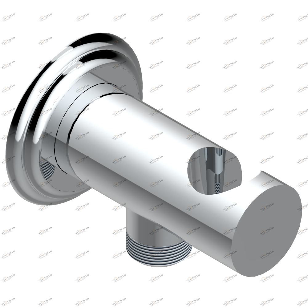 A8S-53L Вывод встраиваемый в стену с крючком Thg-paris Vogue с лазуритом Хром A8S-53L CAT.A