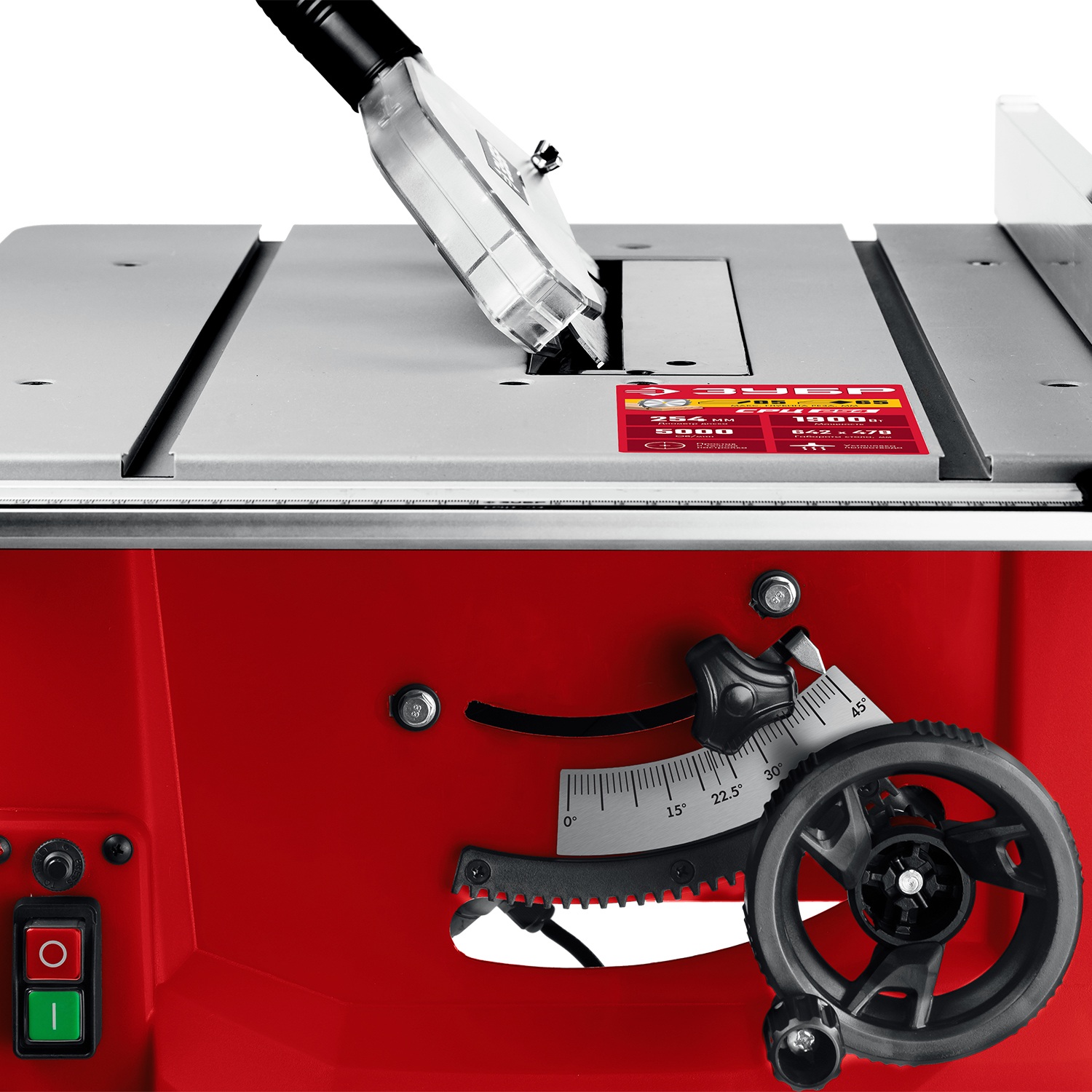 Распиловочный станок Зубр СРЦ-254 5411328 STDN-0085779 - Вид №3