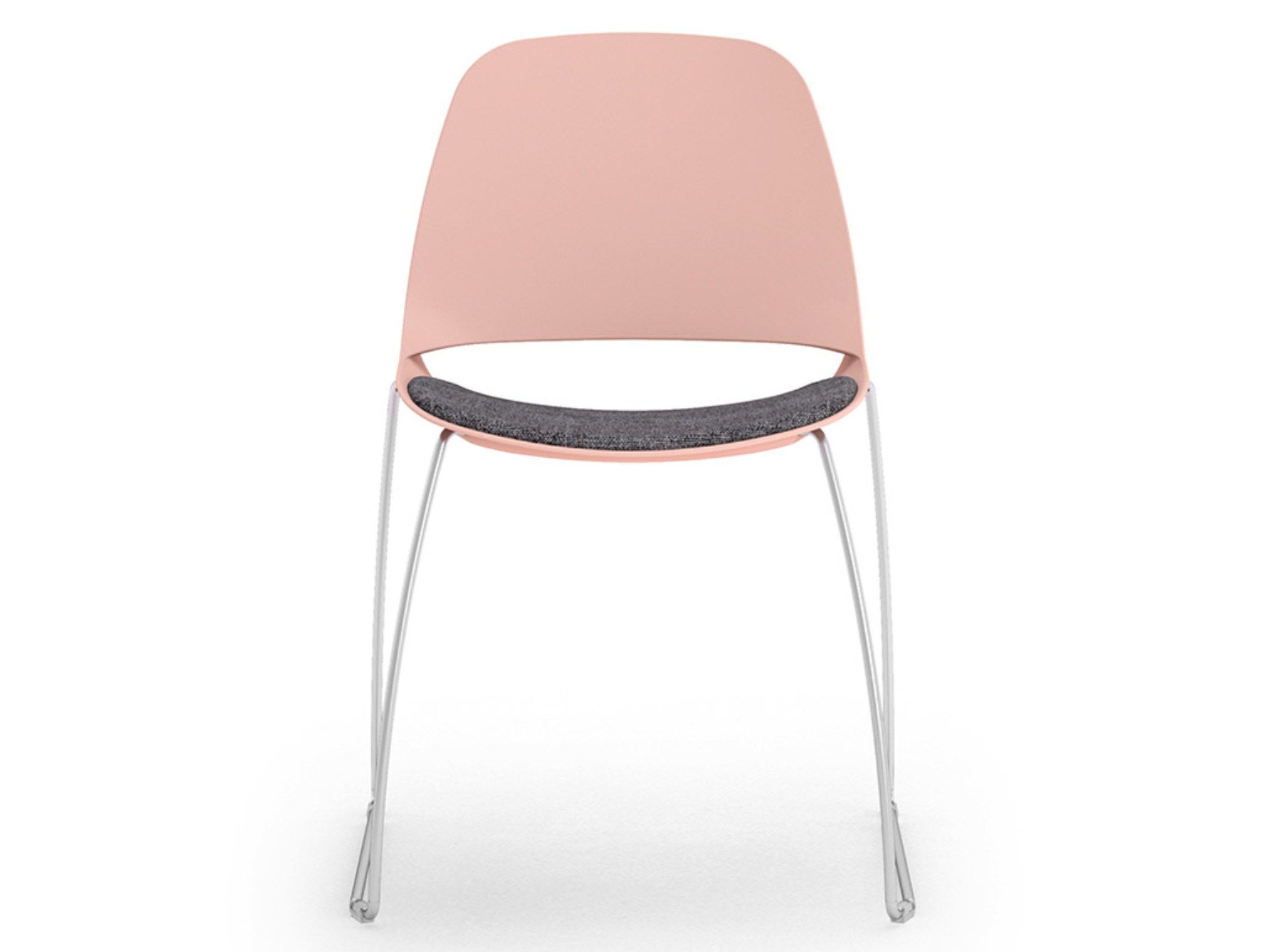 Стул из стали и полипропилена Leyform ARCH-00109209 - Вид №1