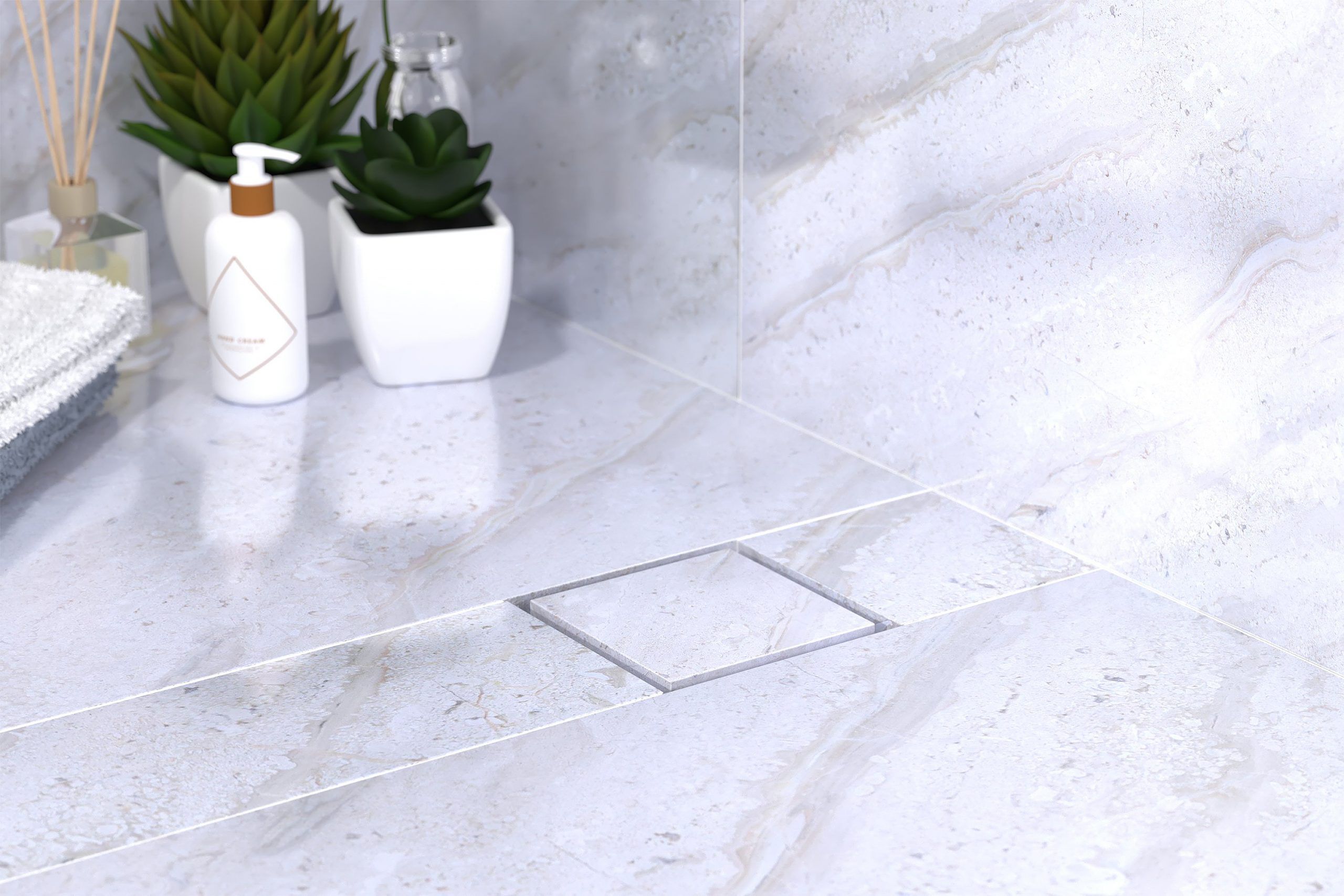 СИФОНАЛЬНЫЙ слив для слива пола из АБС-пластика OMP Unseen ARCH-00117601 - Вид №3