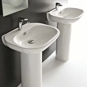 19004 Накладная раковина на столешницу  овальная Ceramica Hidra