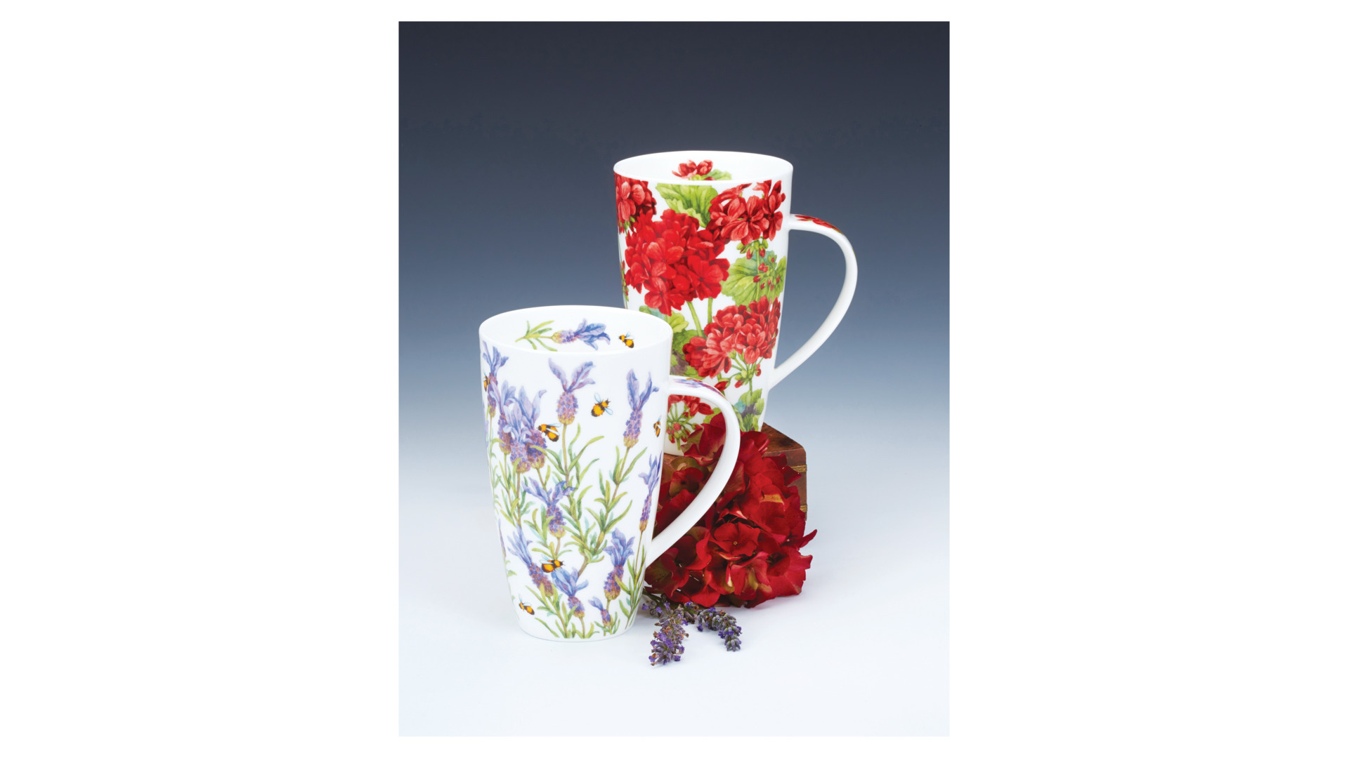 10672723 Dunoon Кружка Dunoon Лаванда.Хенли 600мл, фарфор Фарфор костяной  - Вид №1