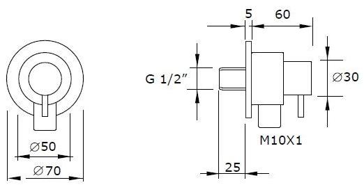 MINA Водозаборник из нержавеющей стали Zip sun-id-1451284 - Вид №1
